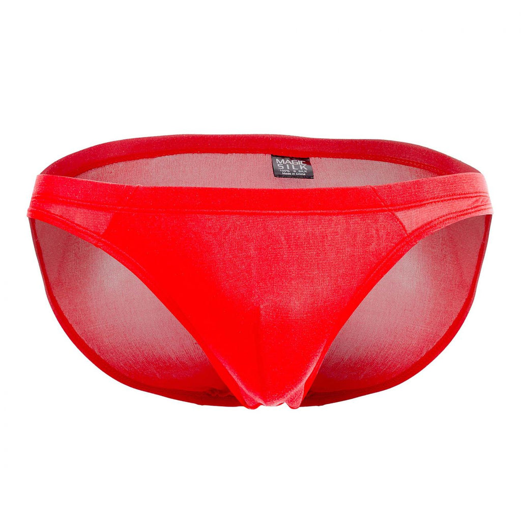Magic Silk 6606 Silk Briefs Color Red - DealByEthan.gay loves Magic Silk