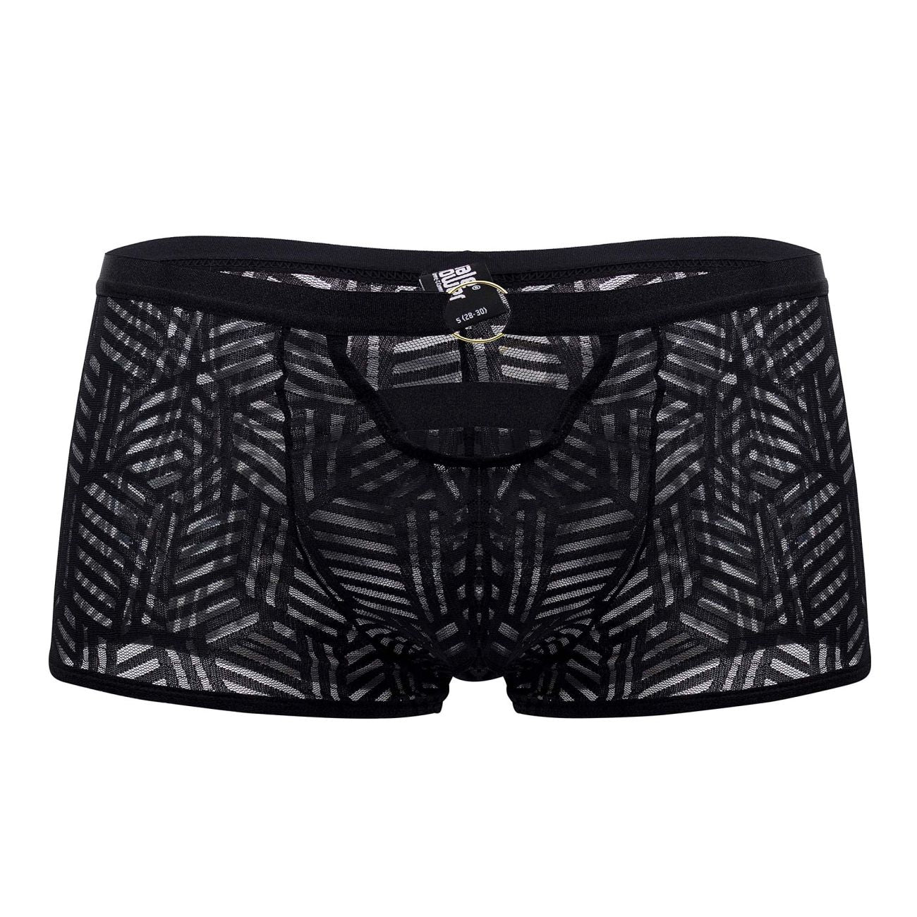 Male Power 125-284 Rude Awakening Cheeky Cutout Short Color Black - DealByEthan.gay loves Male Power