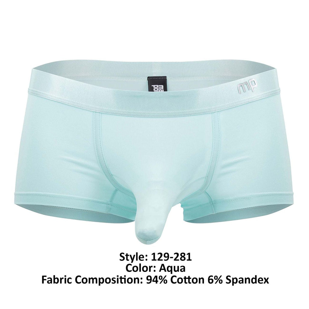 Male Power 129-281 Easy Breezy Mini Short with Sleeve Color Aqua - DealByEthan.gay loves Male Power