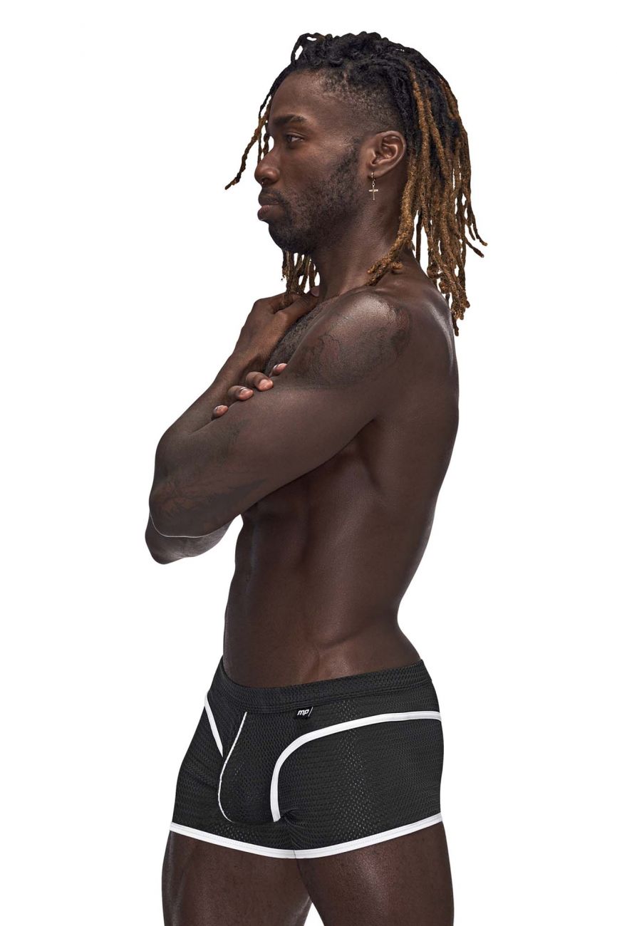 Male Power 142-273 Sport Mesh Mini Short Color Black - DealByEthan.gay loves Male Power