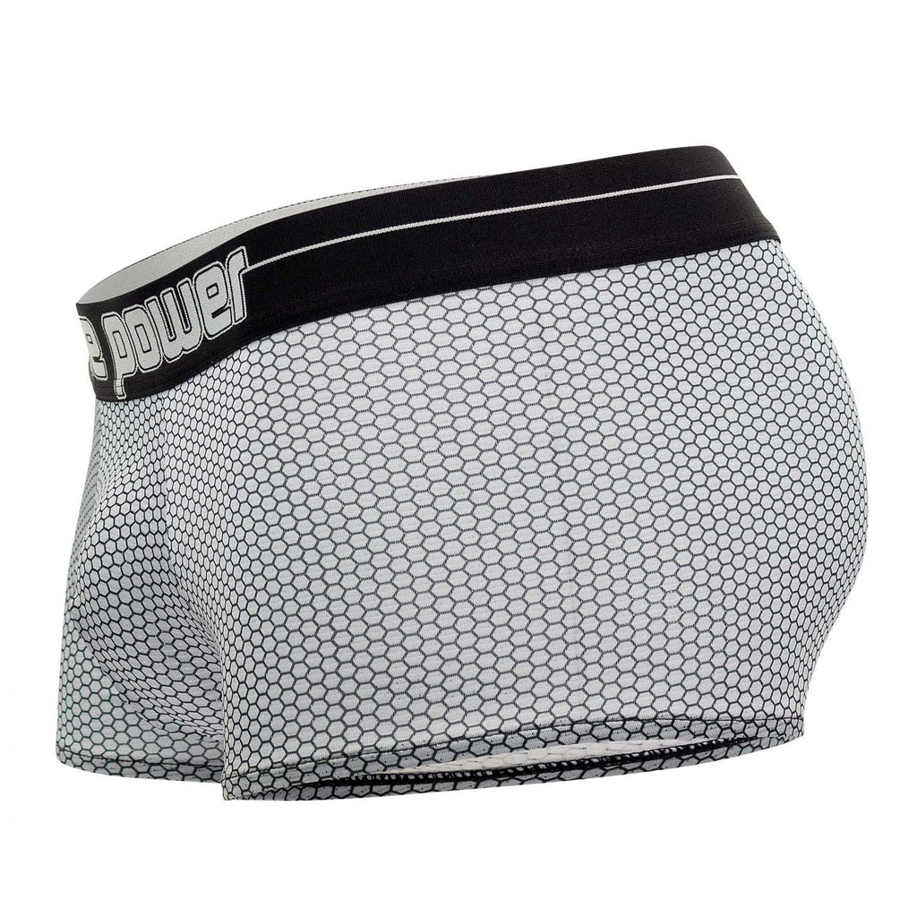 Male Power 145-269 Sexagon Mini Short Color Gray - DealByEthan.gay loves Male Power