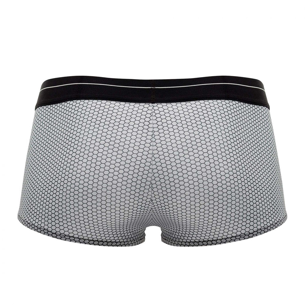 Male Power 145-269 Sexagon Mini Short Color Gray - DealByEthan.gay loves Male Power