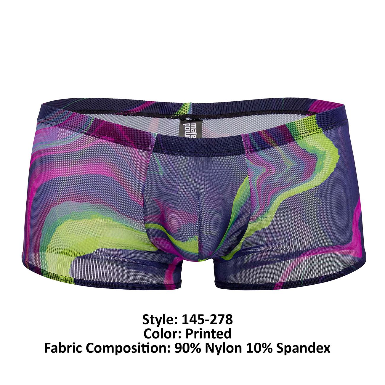 Male Power 145-278 Galactic Mini Short Color Printed - DealByEthan.gay loves Male Power