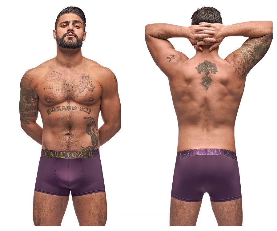 Male Power 150-249 Avant-Garde Enhancer Short Color Eggplant - DealByEthan.gay loves Male Power