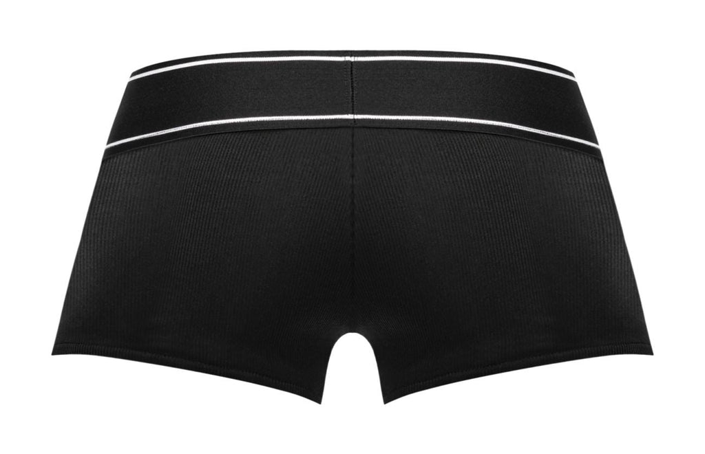 Male Power 153-275 Modal Rib Pouch Short Color Black - DealByEthan.gay loves Male Power