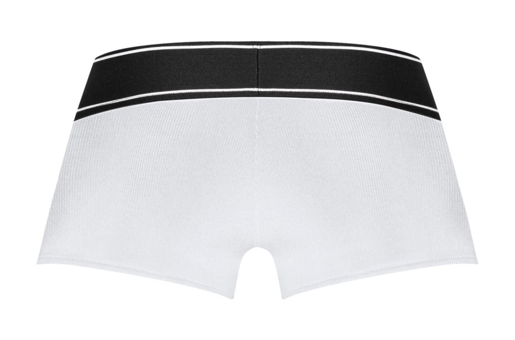 Male Power 153-275 Modal Rib Pouch Short Color White - DealByEthan.gay loves Male Power