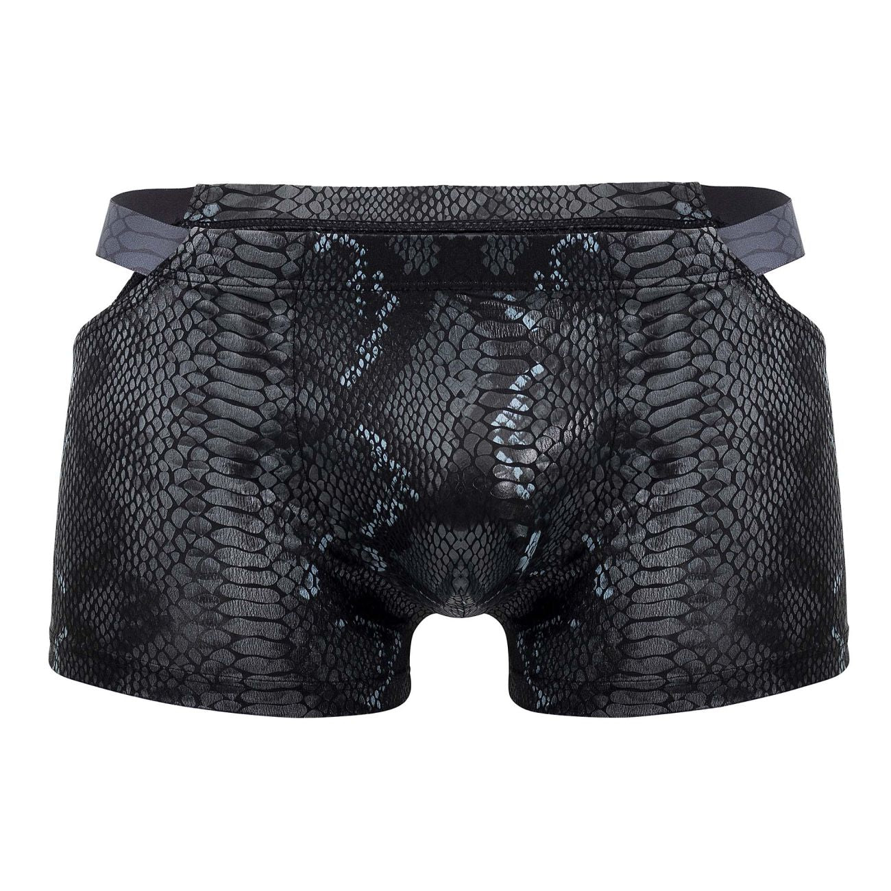 Male Power 153-282 S-naked Pouch Short Color Black-Blue - DealByEthan.gay loves Male Power