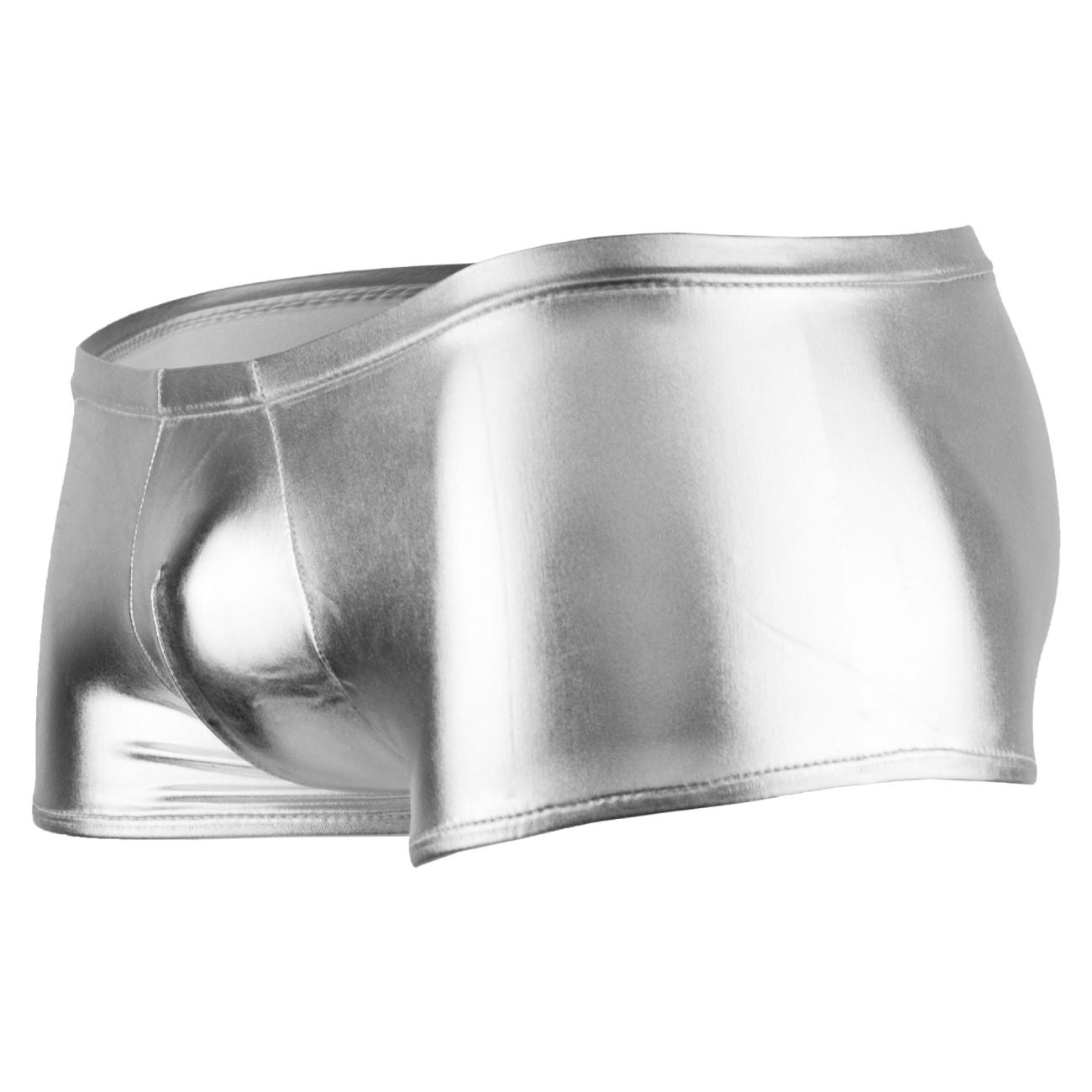 Male Power 153070 Heavy Metal Mini Short Boxer Briefs Color Silver - DealByEthan.gay loves Male Power