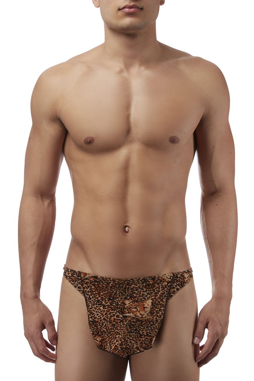 Male Power 329030 Animal Tarzan Thong Color Brown - DealByEthan.gay loves Male Power