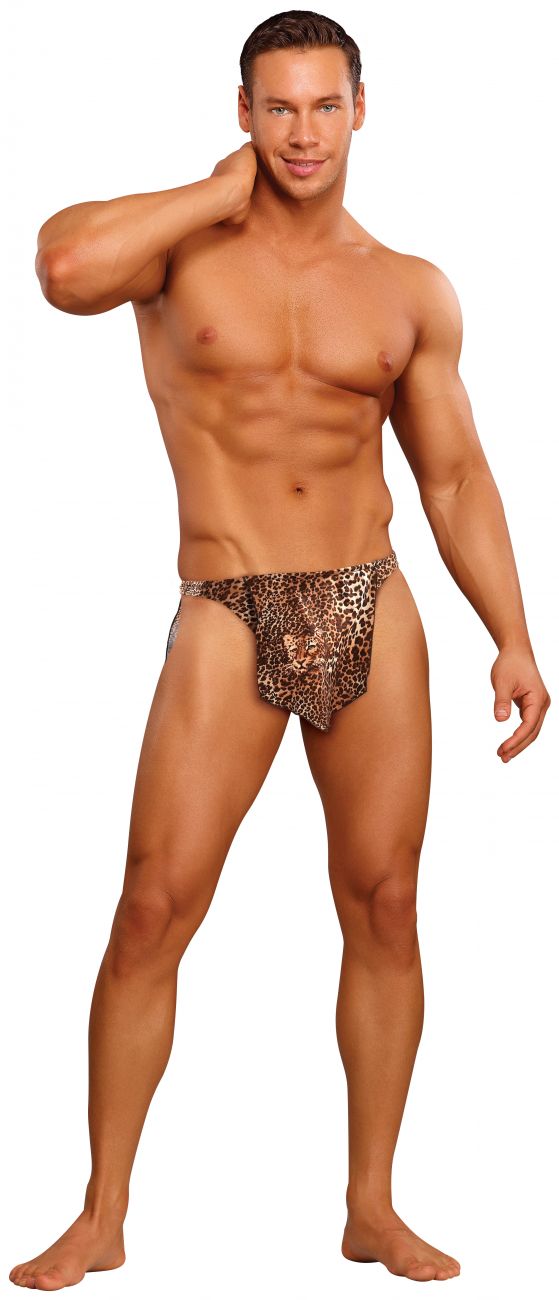 Male Power 329030 Animal Tarzan Thong Color Brown - DealByEthan.gay loves Male Power