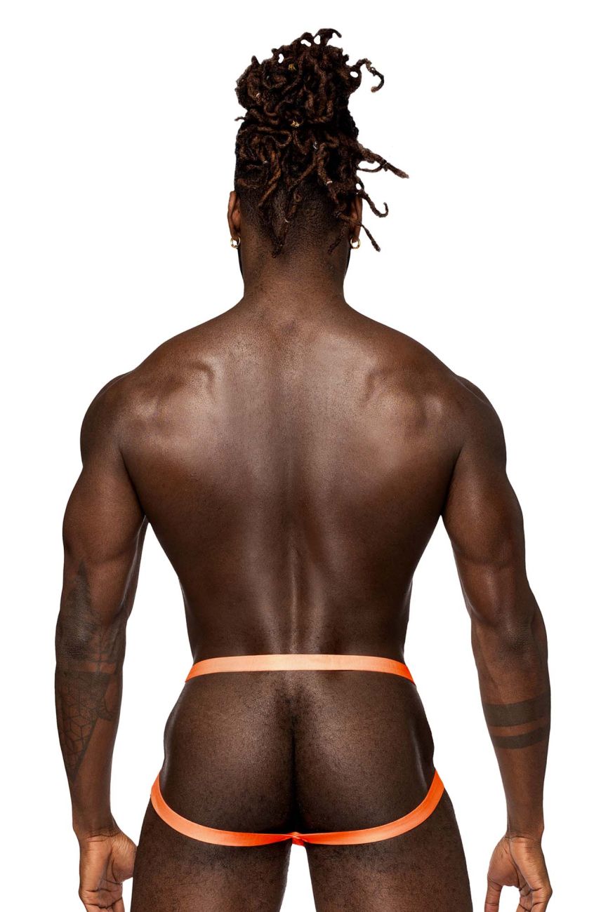 Male Power 387-284 Rude Awakening Ring Jock Color Neon Orange - DealByEthan.gay loves Male Power