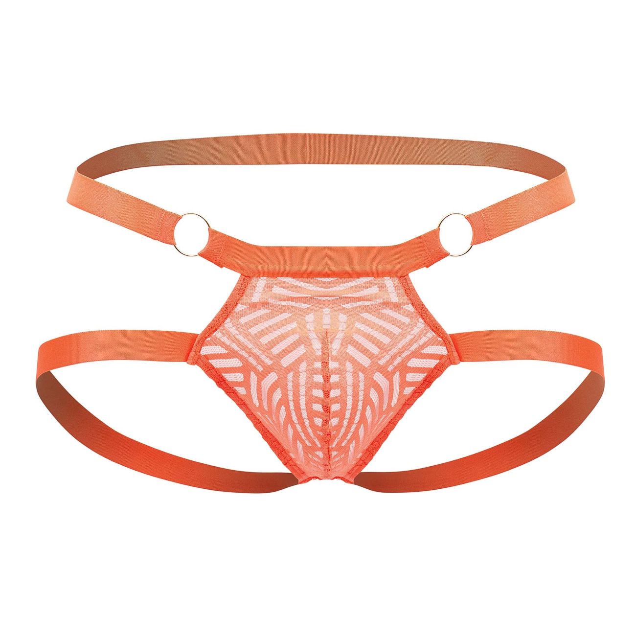 Male Power 387-284 Rude Awakening Ring Jock Color Neon Orange - DealByEthan.gay loves Male Power
