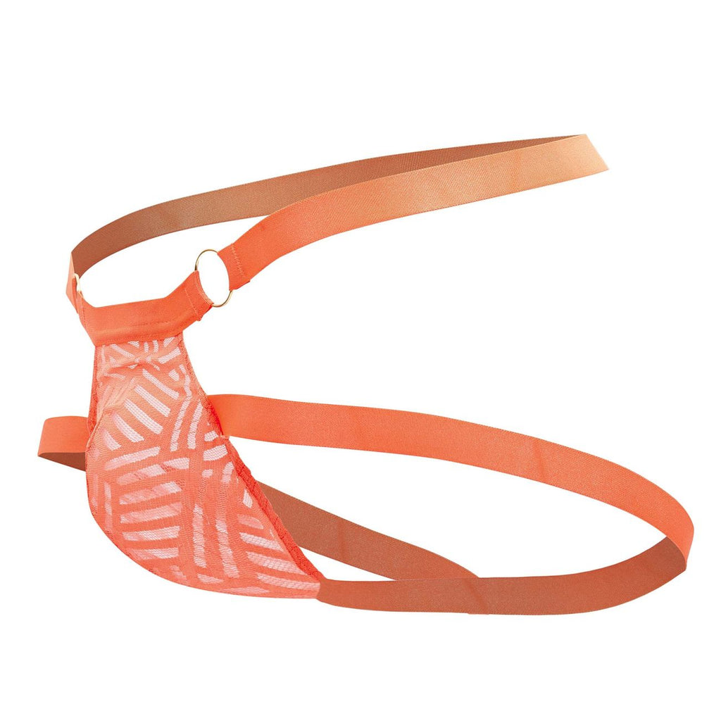 Male Power 387-284 Rude Awakening Ring Jock Color Neon Orange - DealByEthan.gay loves Male Power