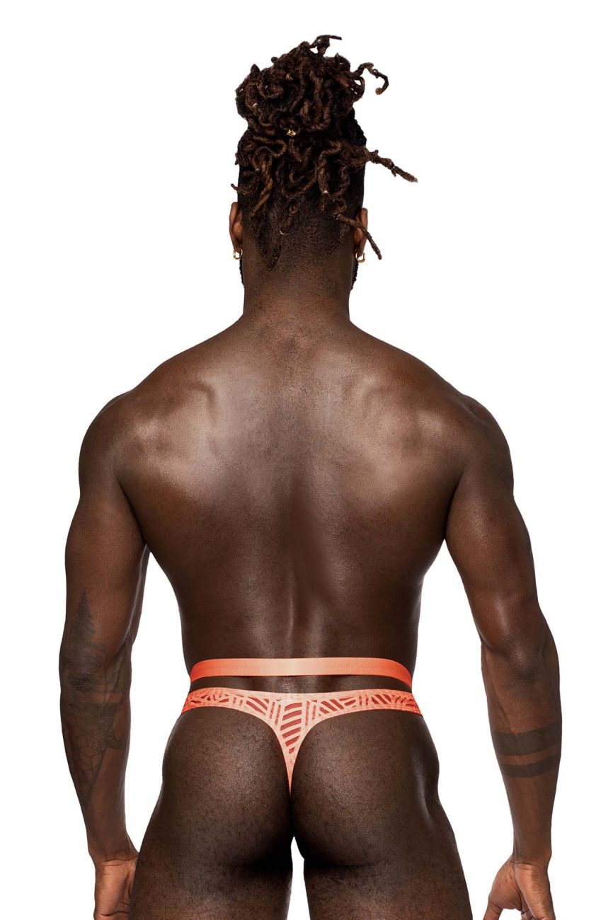 Male Power 415-284 Rude Awakening Strap Thong Color Neon Orange - DealByEthan.gay loves Male Power