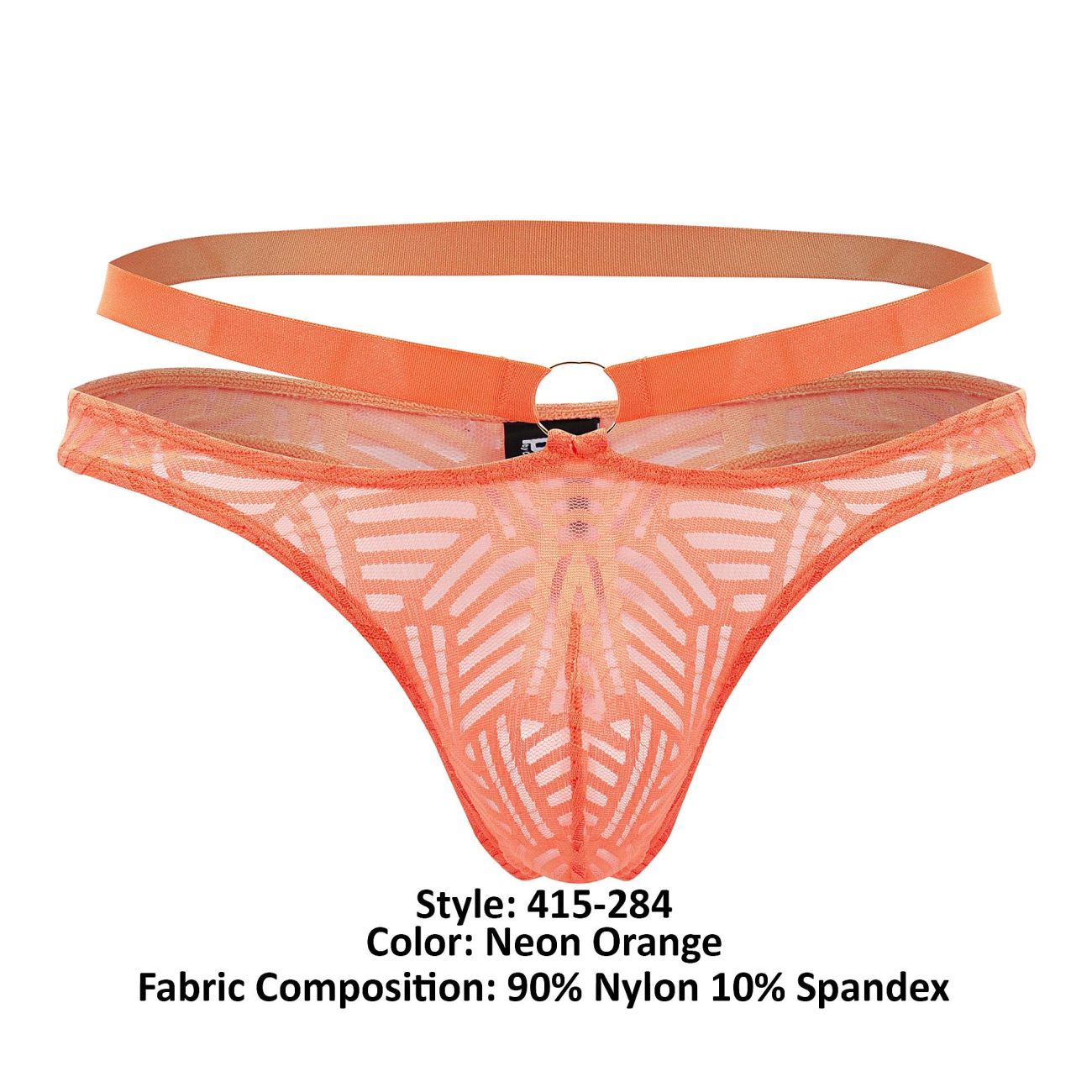 Male Power 415-284 Rude Awakening Strap Thong Color Neon Orange - DealByEthan.gay loves Male Power