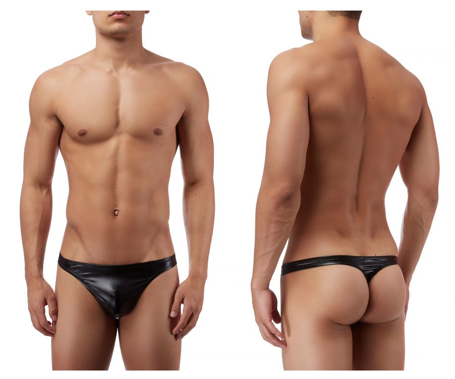 Male Power 440003 Liquid Onyx Classic Thong Color Black - DealByEthan.gay loves Male Power