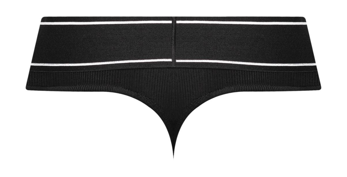 Male Power 442-275 Modal Rib Bong Thong Color Black - DealByEthan.gay loves Male Power