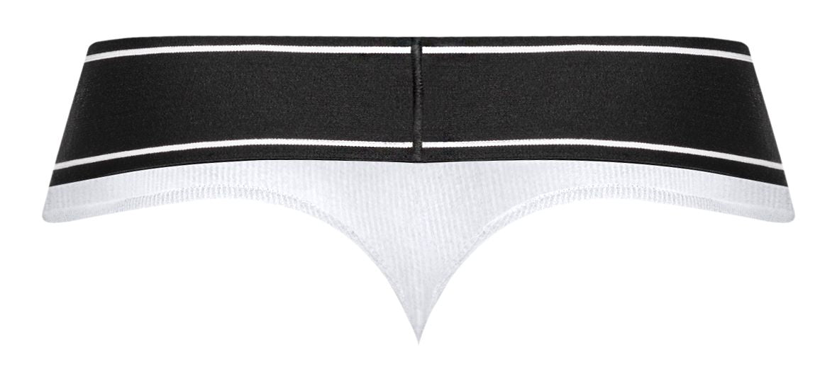 Male Power 442-275 Modal Rib Bong Thong Color White - DealByEthan.gay loves Male Power