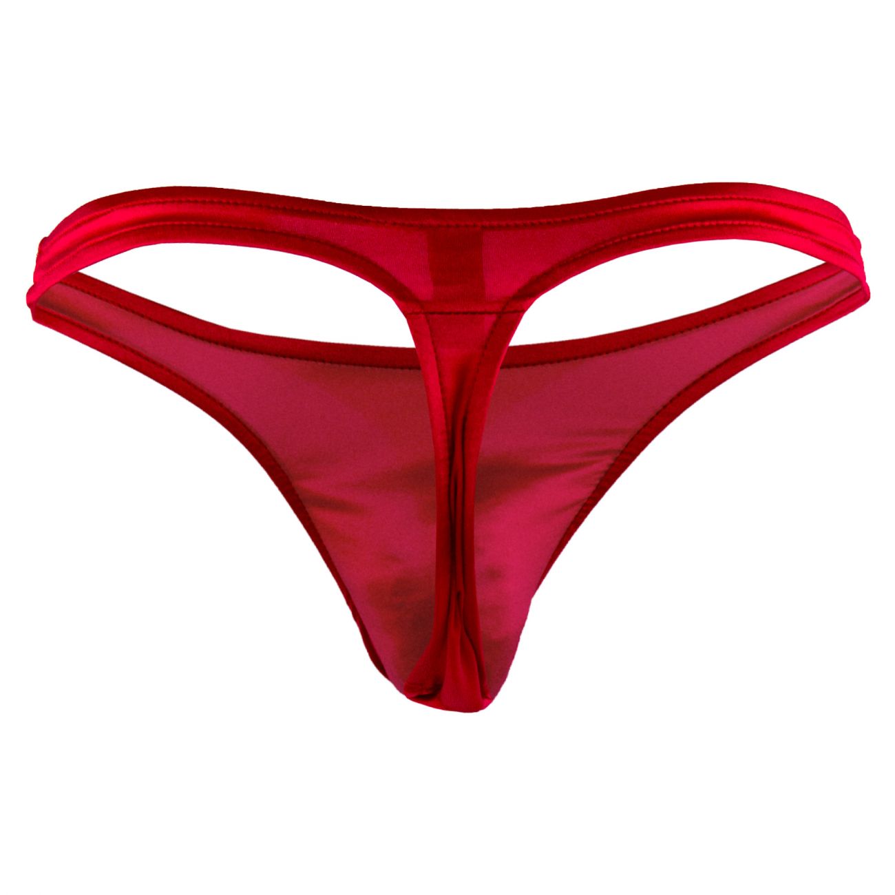 Male Power 442076 Satin Lycra Bong Thong Color Red - DealByEthan.gay loves Male Power