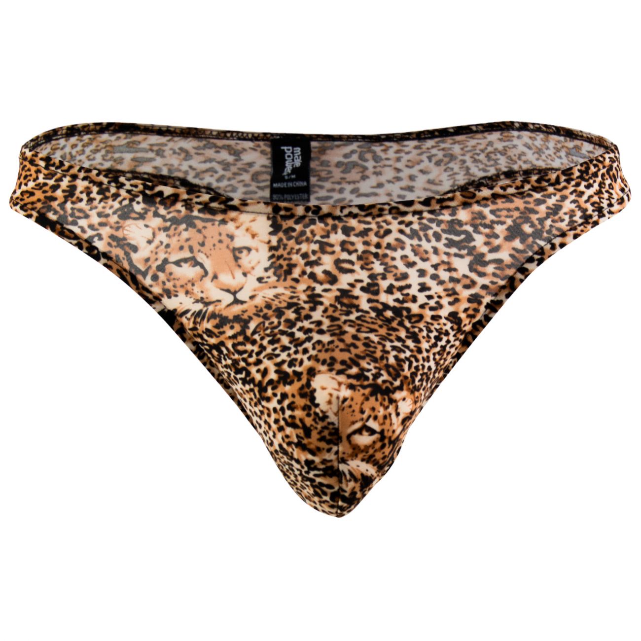 Male Power 444030 Animal Wonder Thong Color Brown - DealByEthan.gay loves Male Power