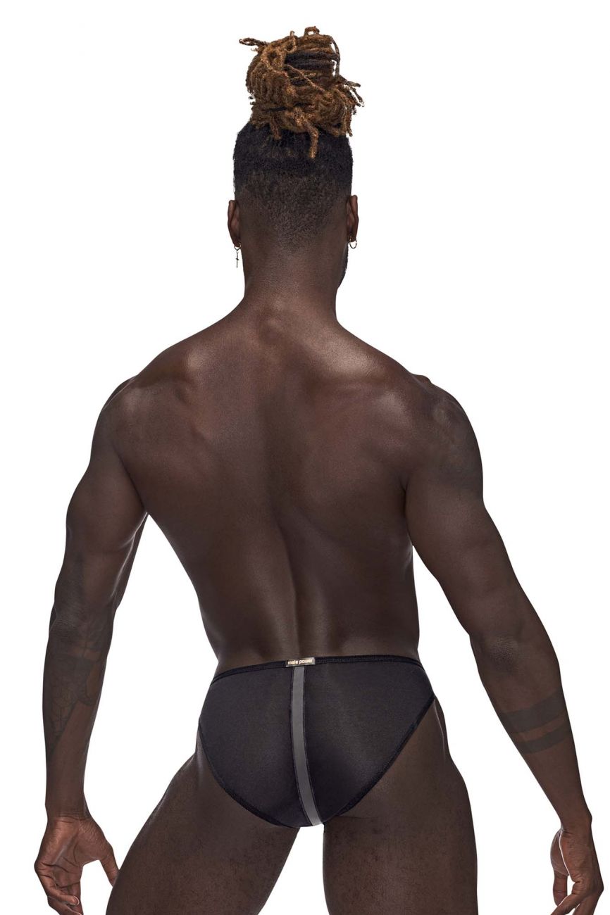 Male Power 480-271 Landing Strip Bikini Brief Color Black - DealByEthan.gay loves Male Power