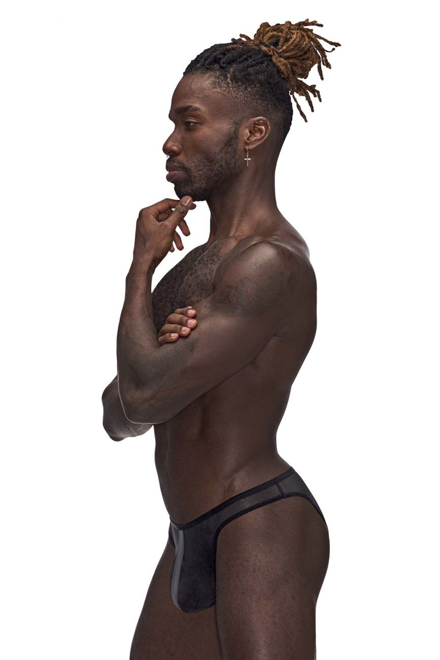Male Power 480-271 Landing Strip Bikini Brief Color Black - DealByEthan.gay loves Male Power