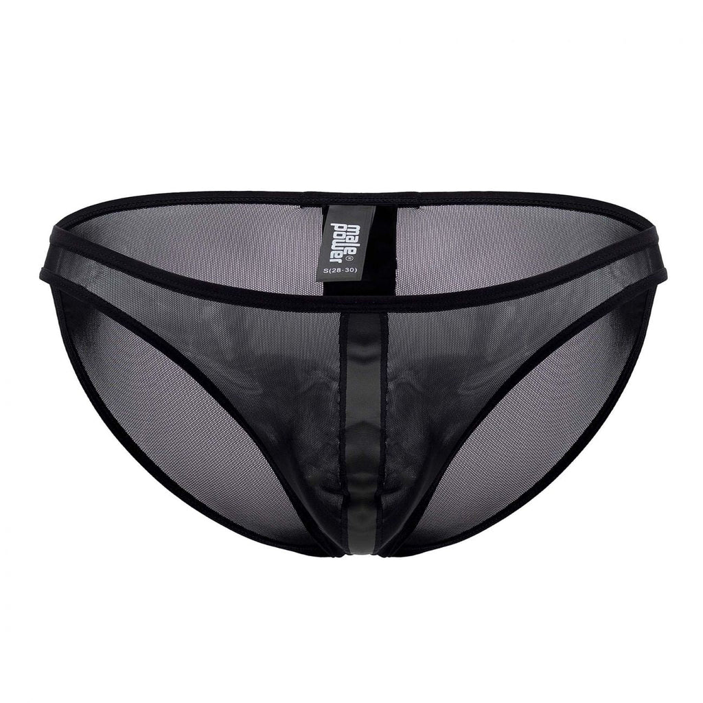 Male Power 480-271 Landing Strip Bikini Brief Color Black - DealByEthan.gay loves Male Power