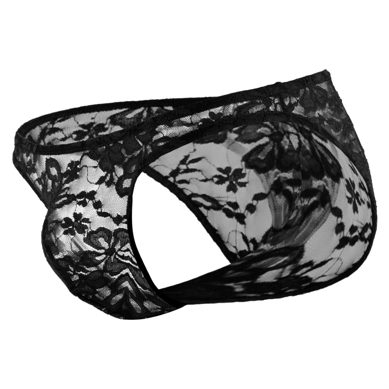 Male Power 491162 Stretch Lace Wonder Bikini Color Black - DealByEthan.gay loves Male Power