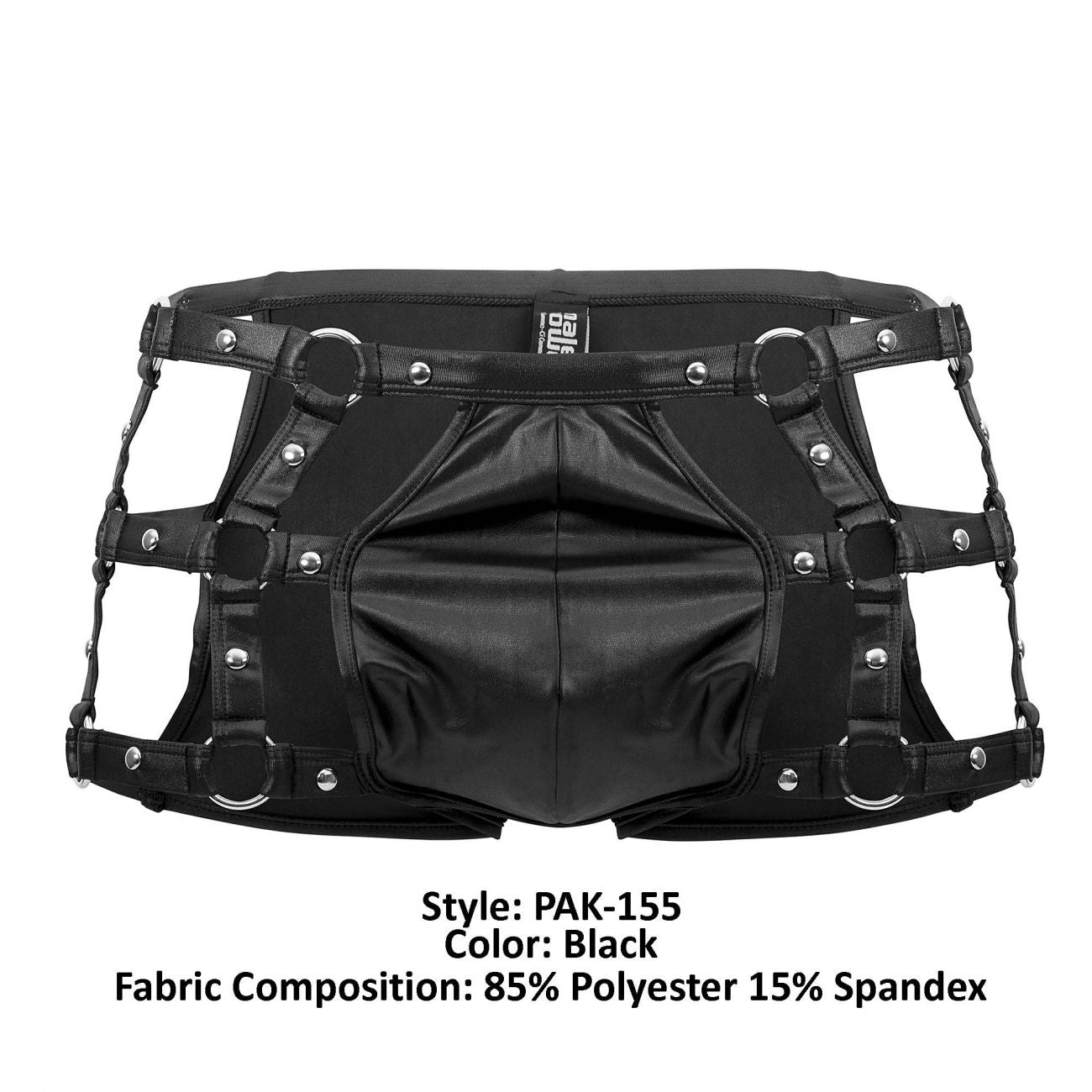 Male Power PAK-155 Fetish Vulcan Trunks Color Black - DealByEthan.gay loves Male Power