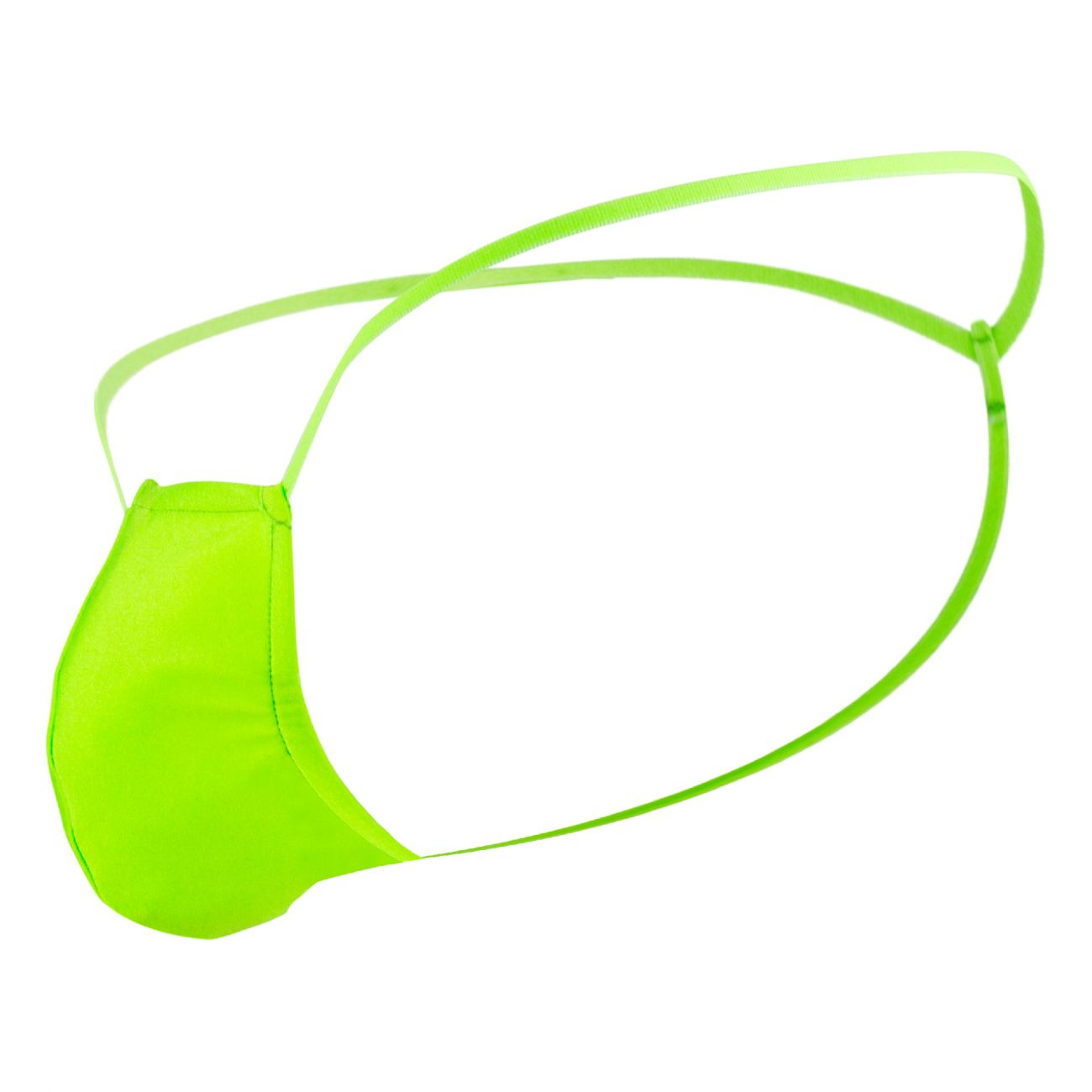 Male Power PAK870 Euro Male Spandex Pouch G String Color Lime - DealByEthan.gay loves Male Power