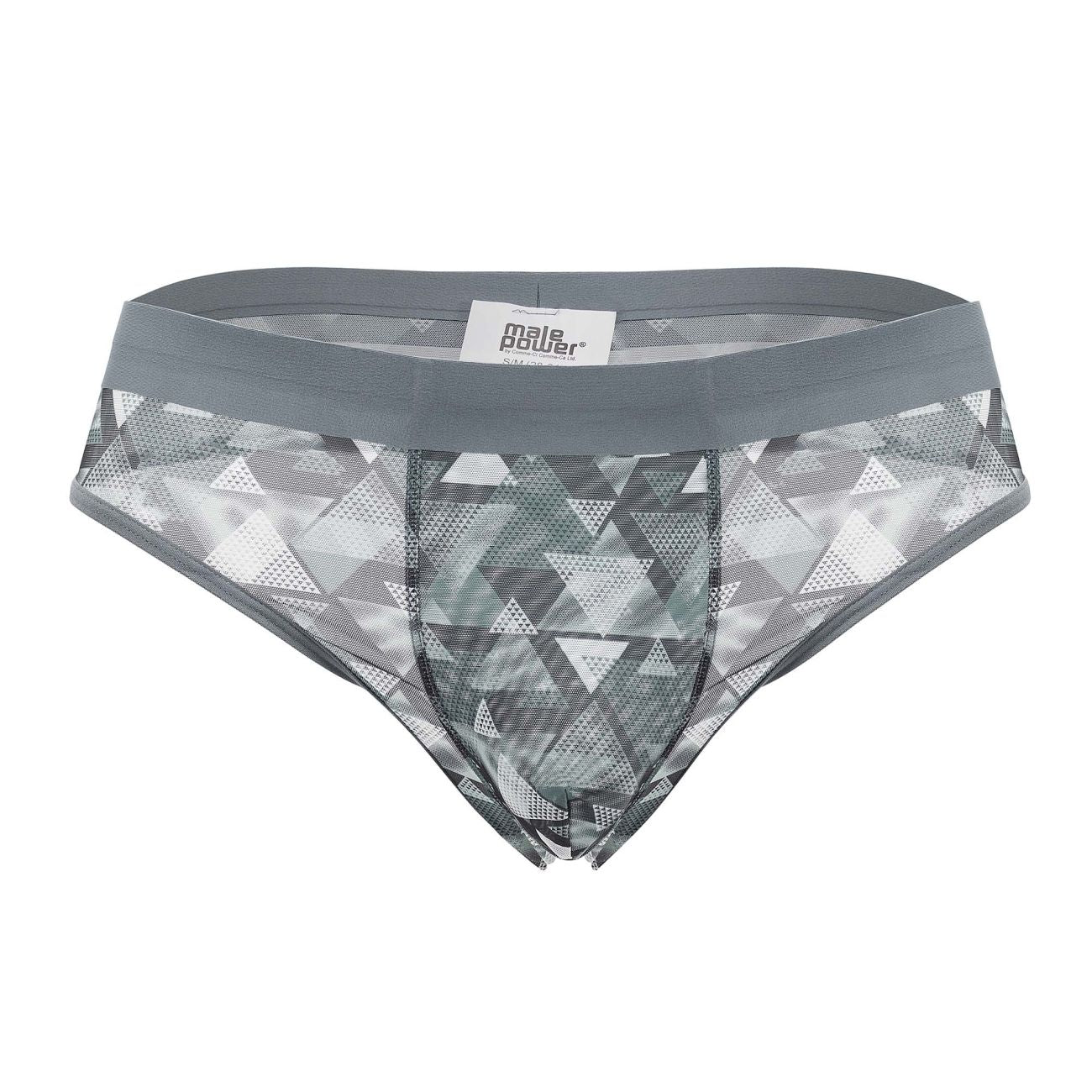 Male Power SMS-012 Sheer Prints Thong Color Optical - DealByEthan.gay loves Male Power