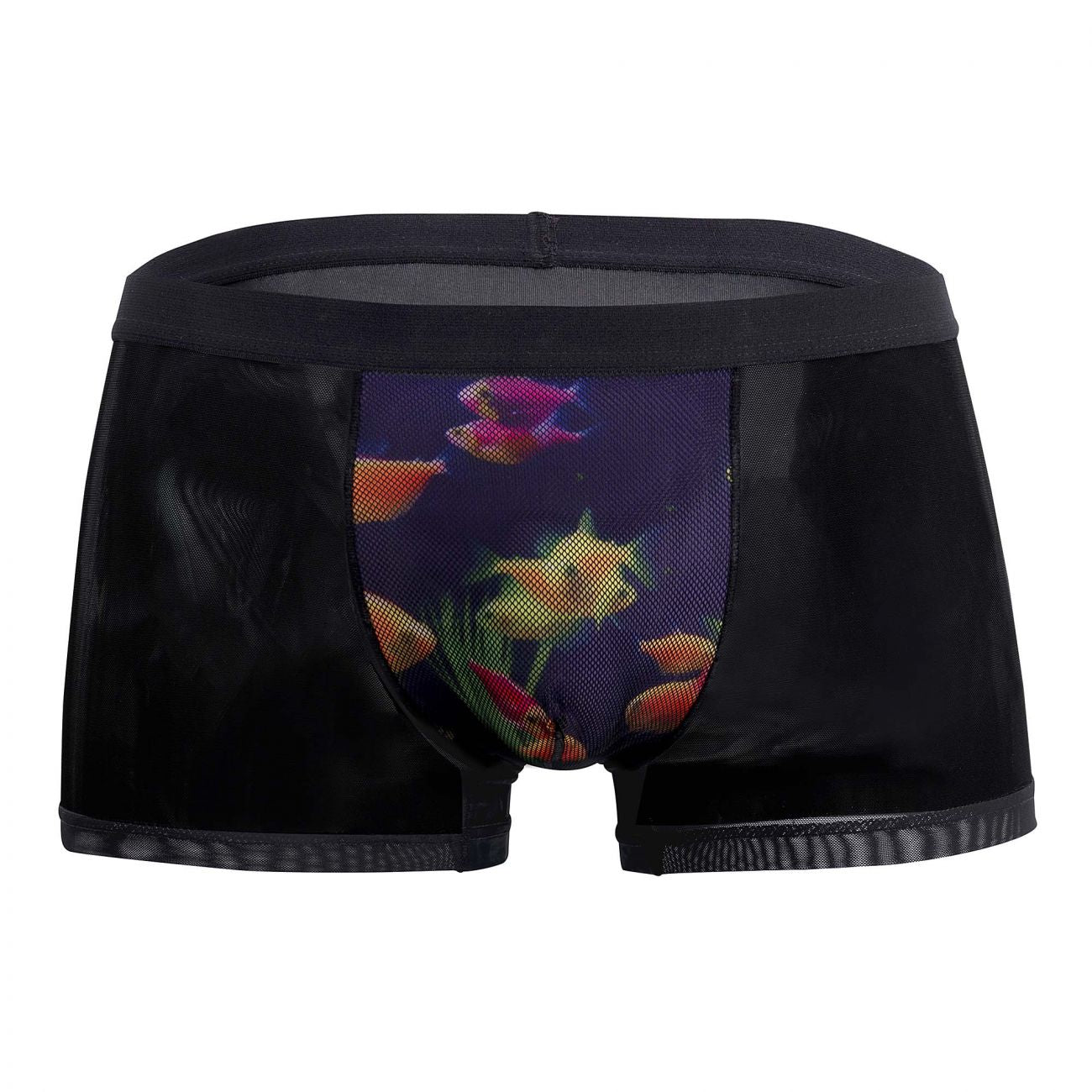 Male Power 183-262 Private Screen Bañador con estampado de peces Color Negro