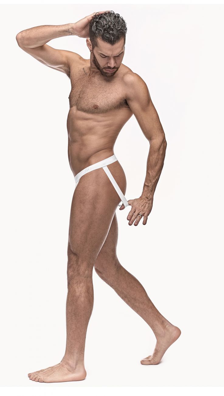 Male Power 392-257 Pure Comfort Sport Jock Color White