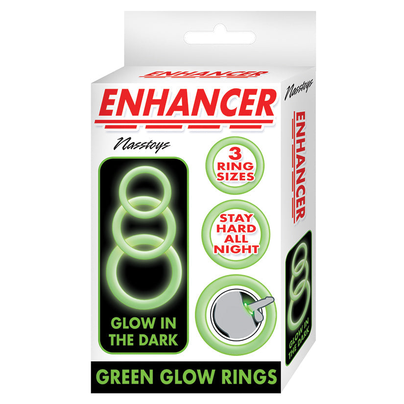 Enhancer Glow Rings-Green - DealByEthan.gay
