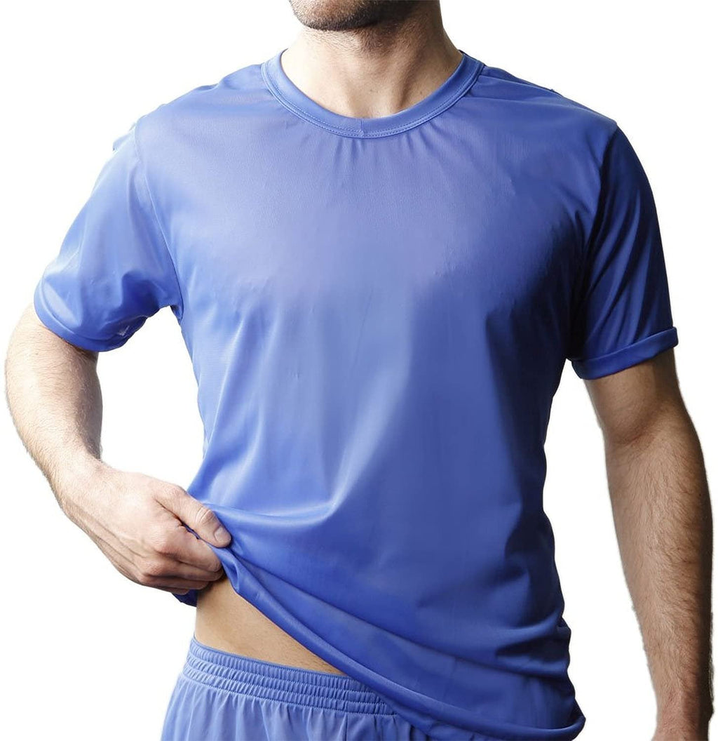 Nylon Tricot Crew Neck T-shirt - DealByEthan.gay loves Players Underwear