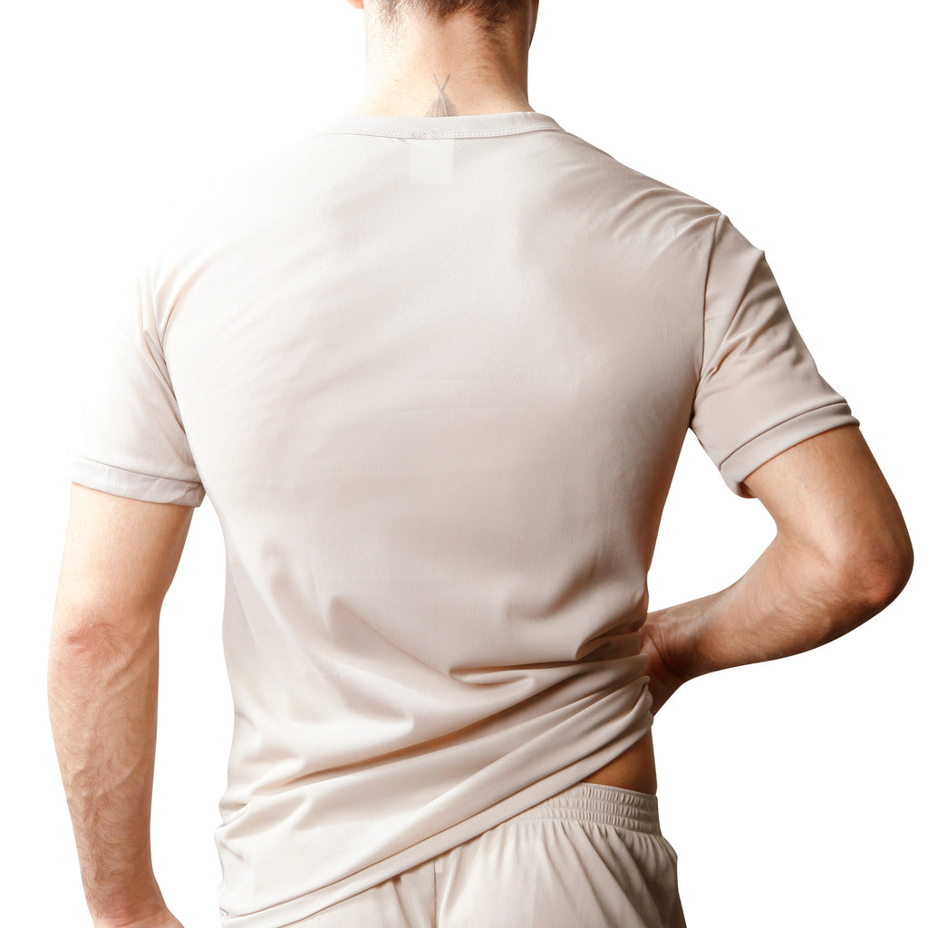 Nylon Tricot Crew Neck T-shirt - DealByEthan.gay loves Players Underwear