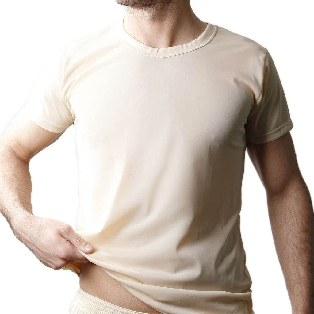 Nylon Tricot Crew Neck T-shirt - DealByEthan.gay loves Players Underwear