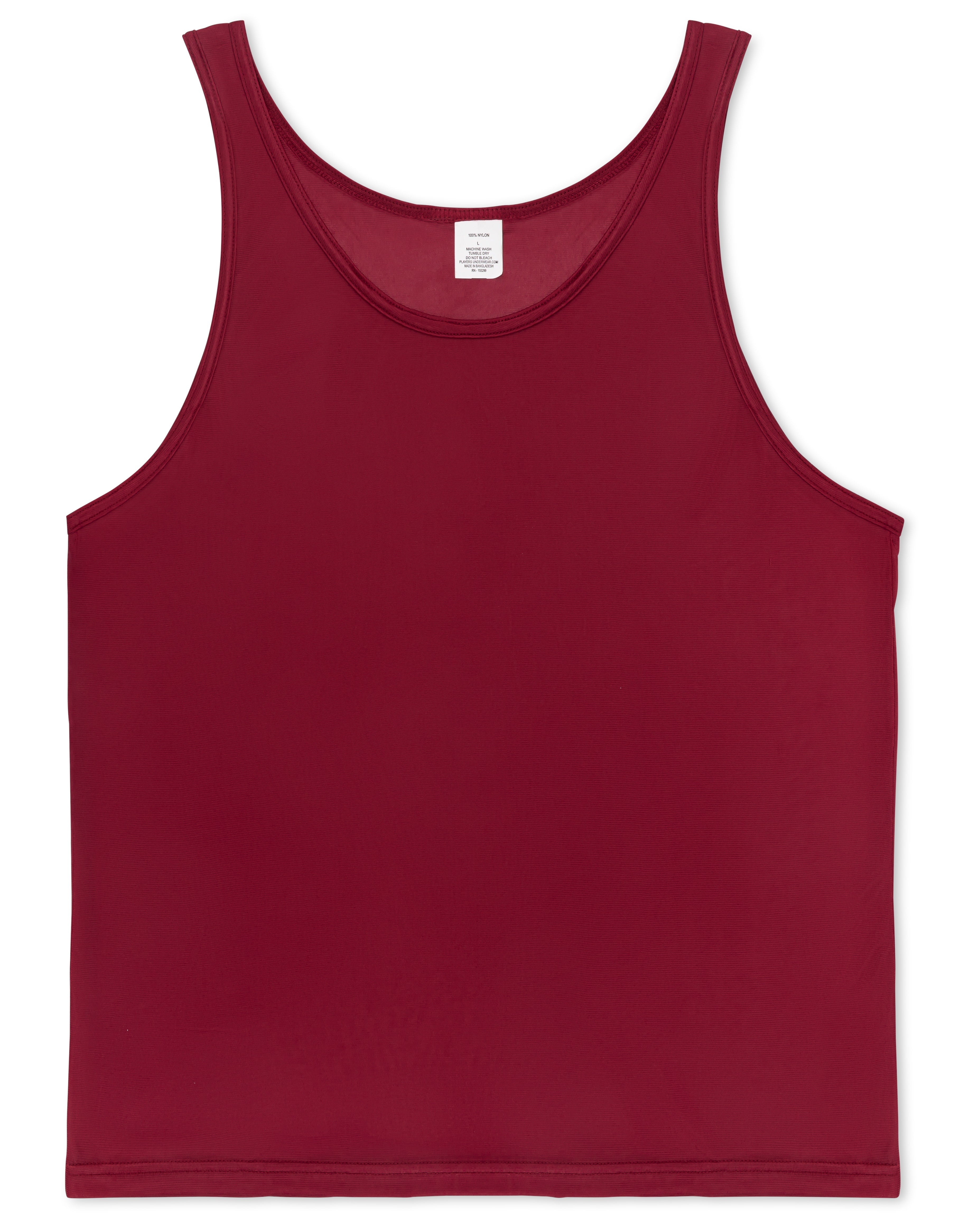 Nylon Tricot Tank Top - DealByEthan.gay loves Players Underwear