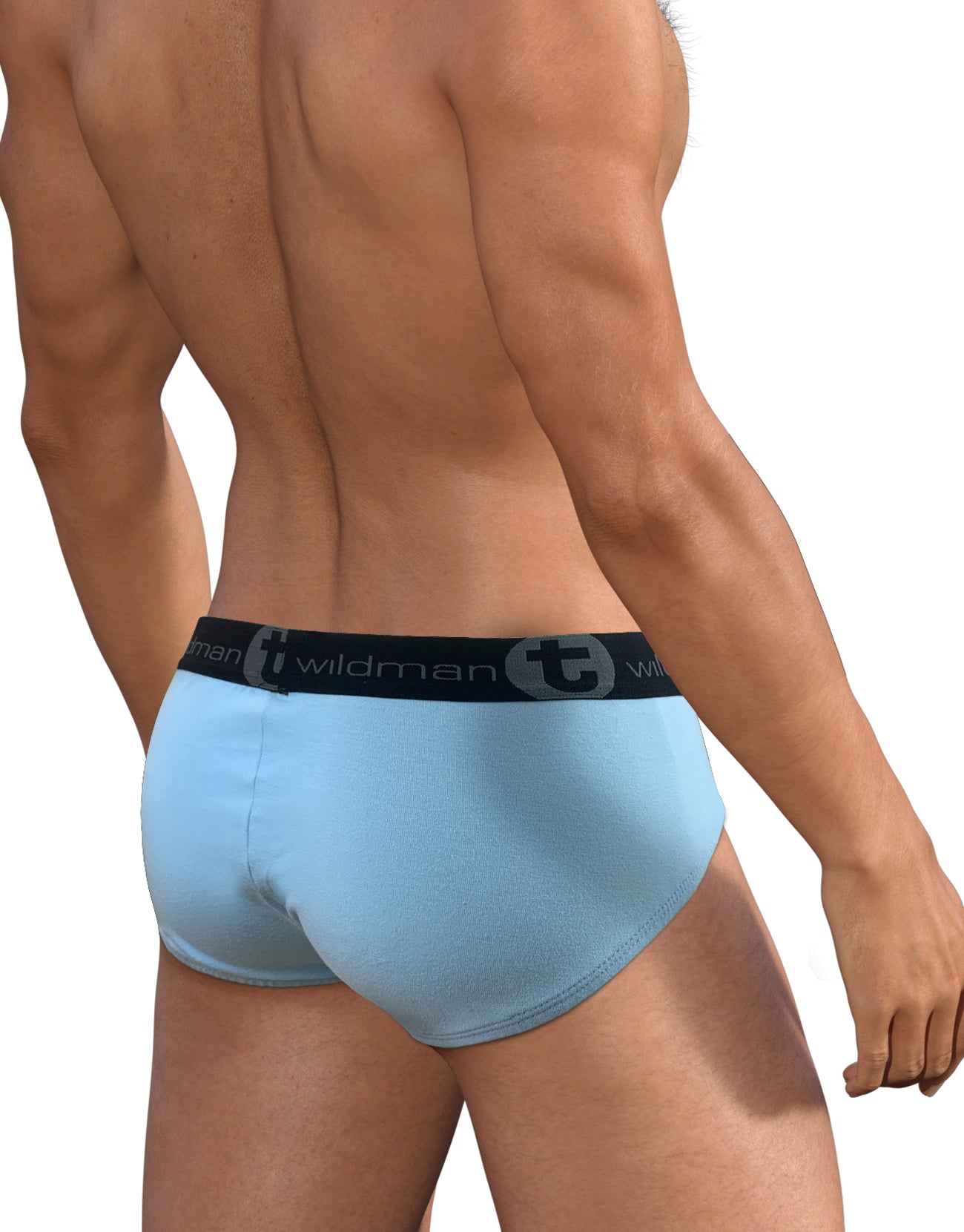 Big Boy Pouch Brief Light Blue - DealByEthan.gay