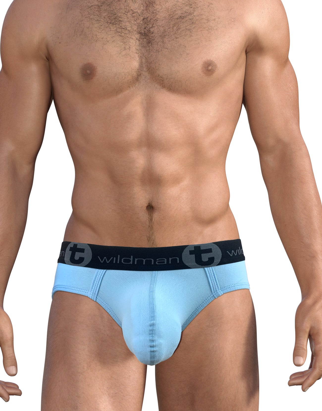 Big Boy Pouch Brief Light Blue - DealByEthan.gay