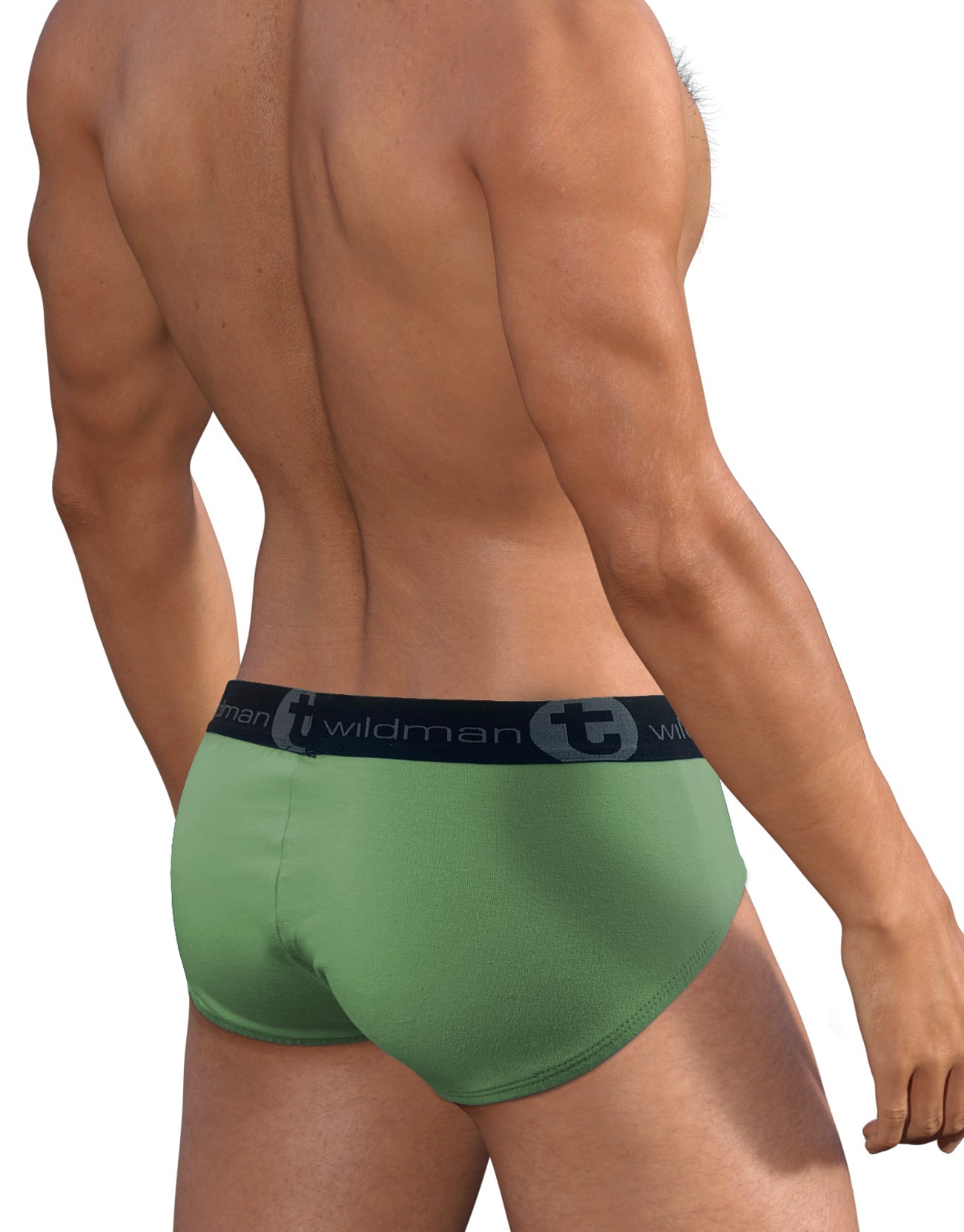 Big Boy Pouch Brief Green - DealByEthan.gay