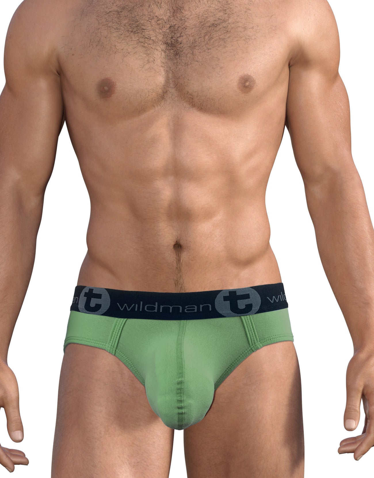 Big Boy Pouch Brief Green - DealByEthan.gay