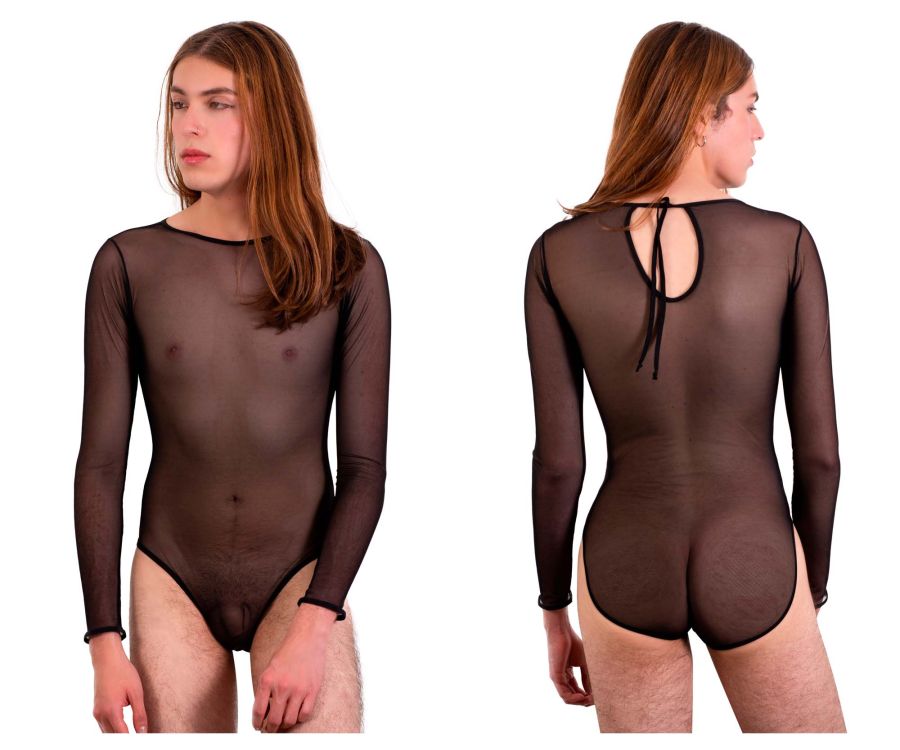PLURAL PL001 Bodysuit Color Black - DealByEthan.gay loves PLURAL