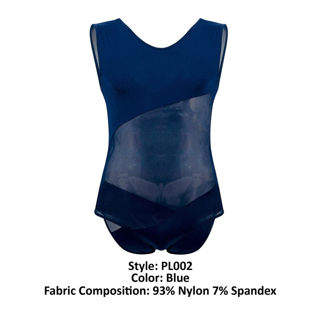 PLURAL PL002 Bodysuit Color Blue - DealByEthan.gay loves PLURAL
