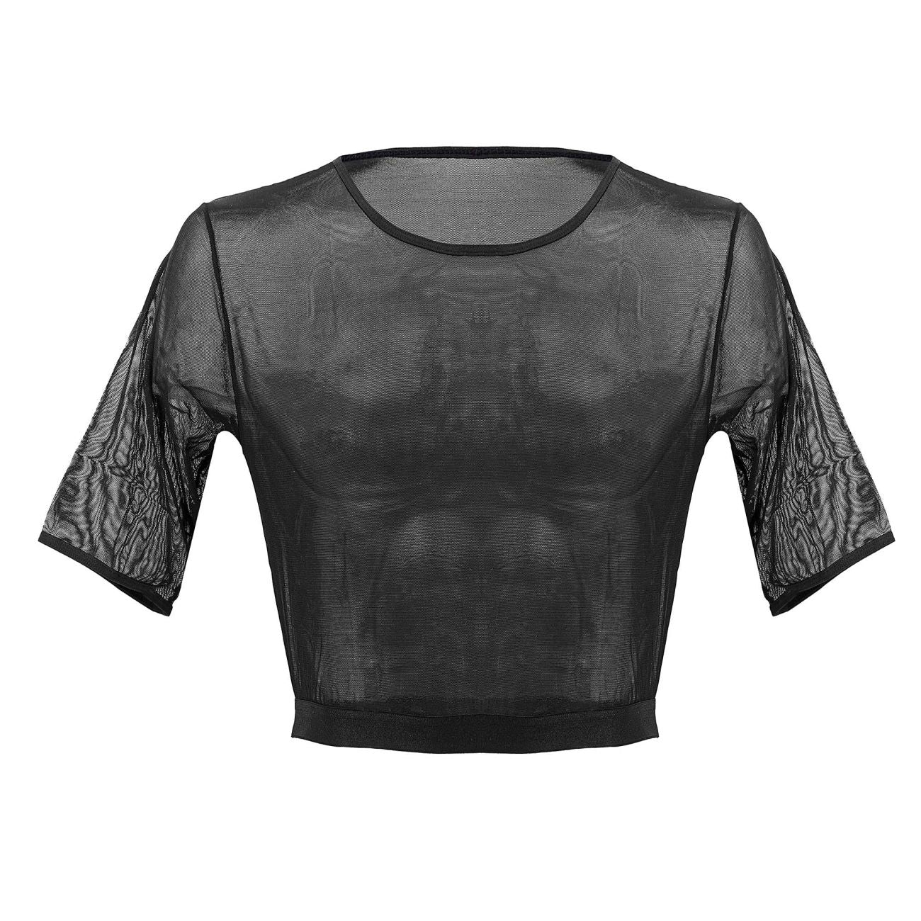 PLURAL PL009 Top corto color negro