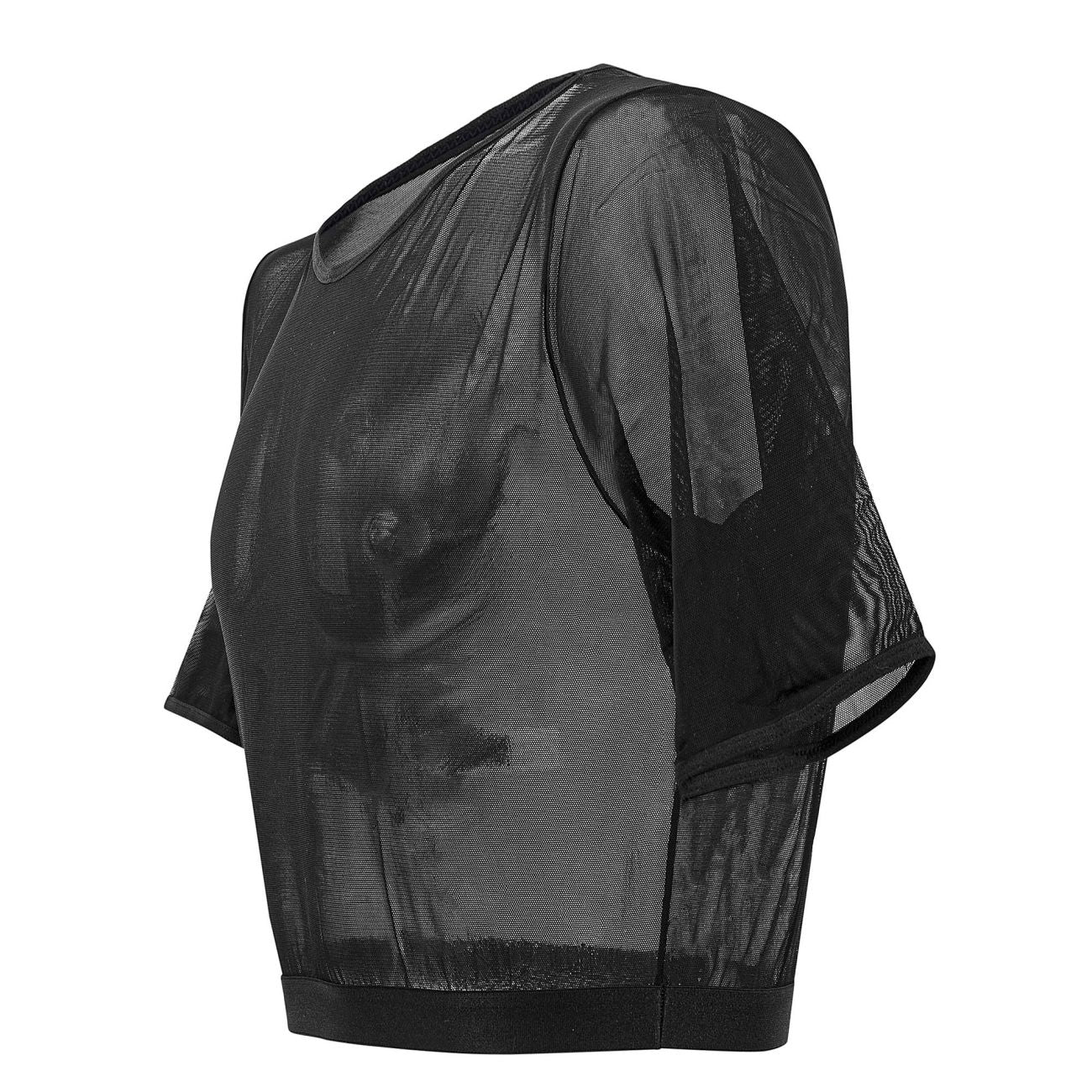 PLURAL PL009 Top corto color negro