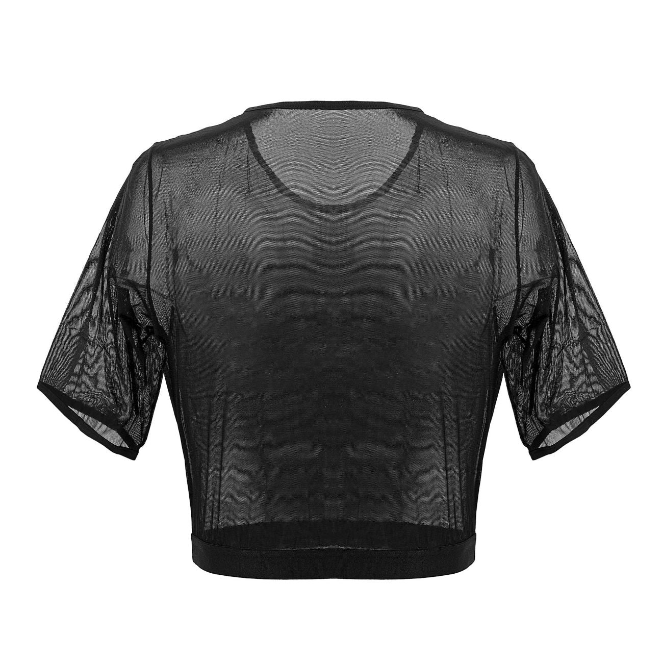 PLURAL PL009 Top corto color negro