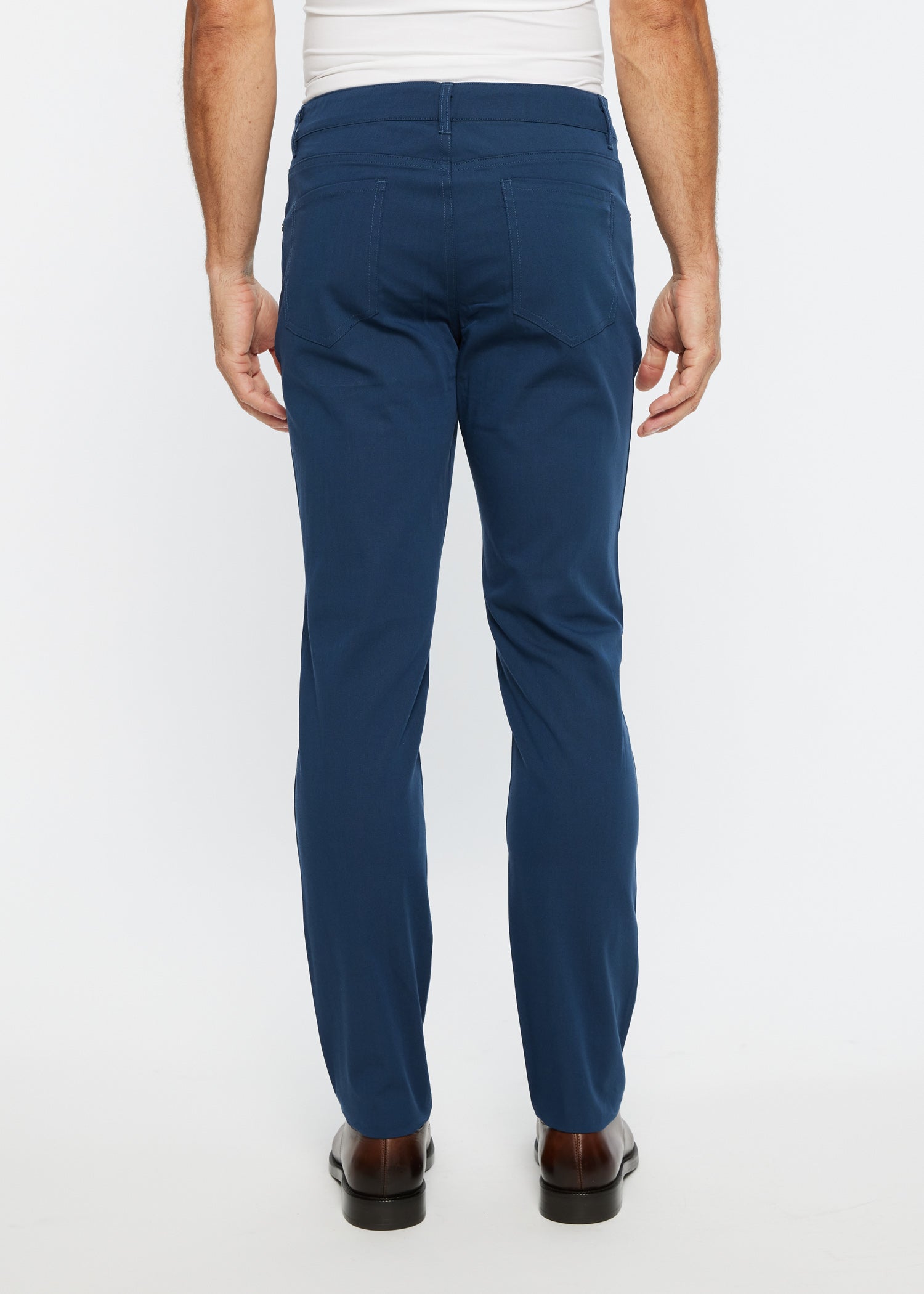 TEXTURED 5 POCKET STRETCH WOVEN JEANS - DealByEthan.gay