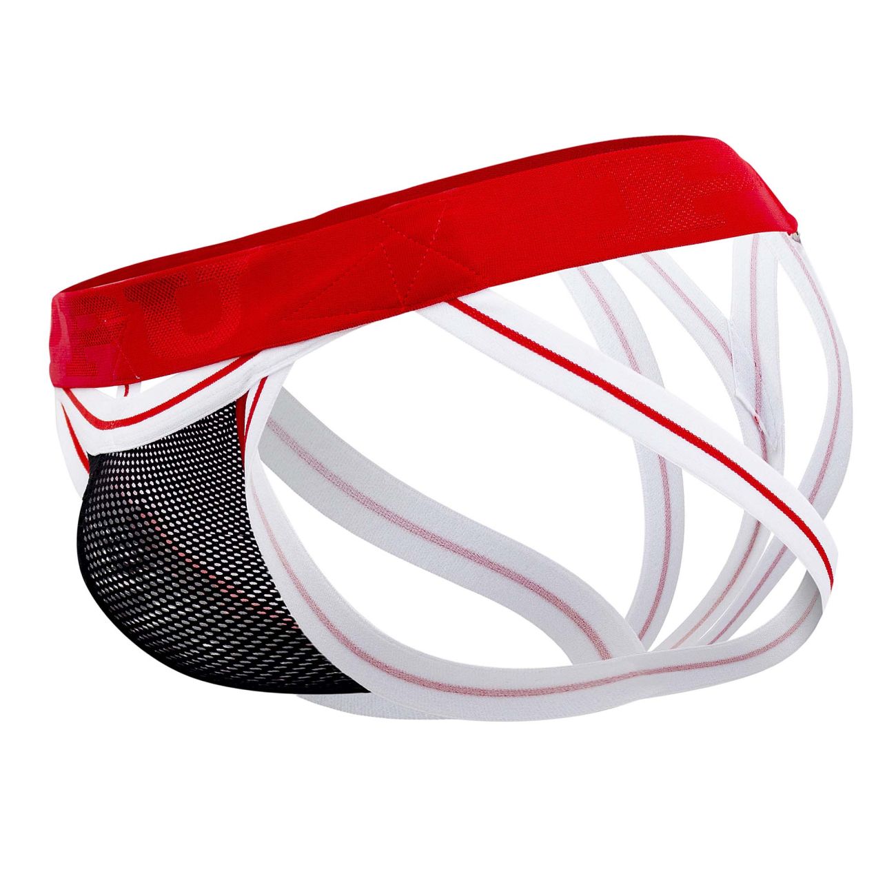 PPU 2305 Suspensorio Mesh Color Rojo