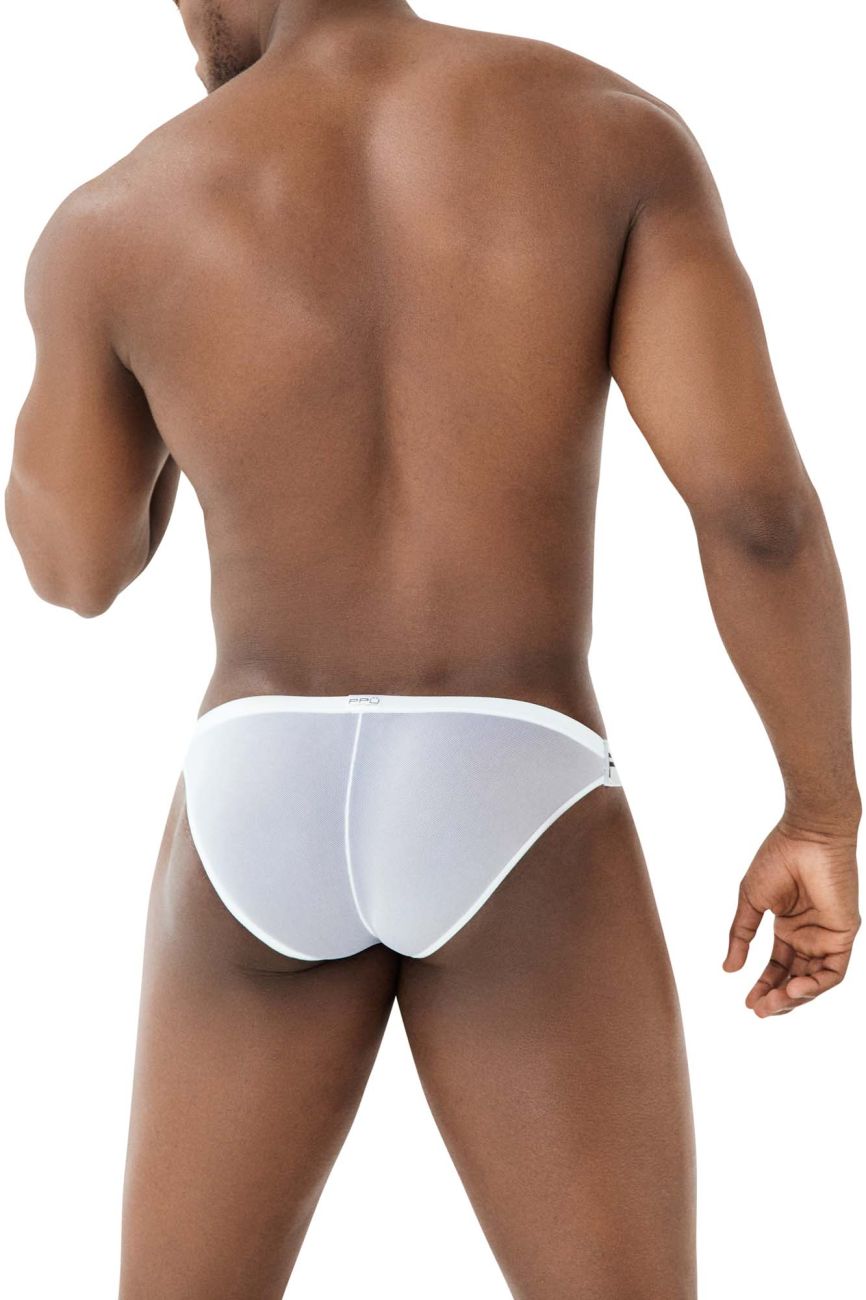 Bikini de malla PPU 2312 Color blanco